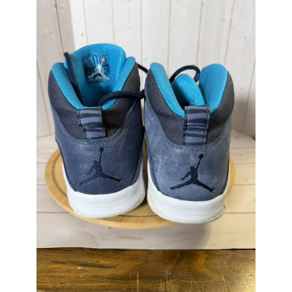 Nike Air Jordan 10 Retro Los Angeles 310805-404 City Pack Ocean Fog Mens 12.5